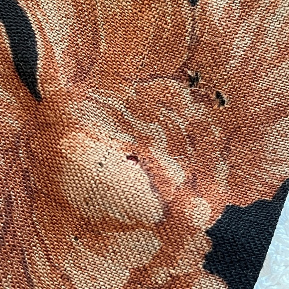 Vintage Ramsey of Dublin floral wool floral a-line maxi skirt - Picture 5 of 10